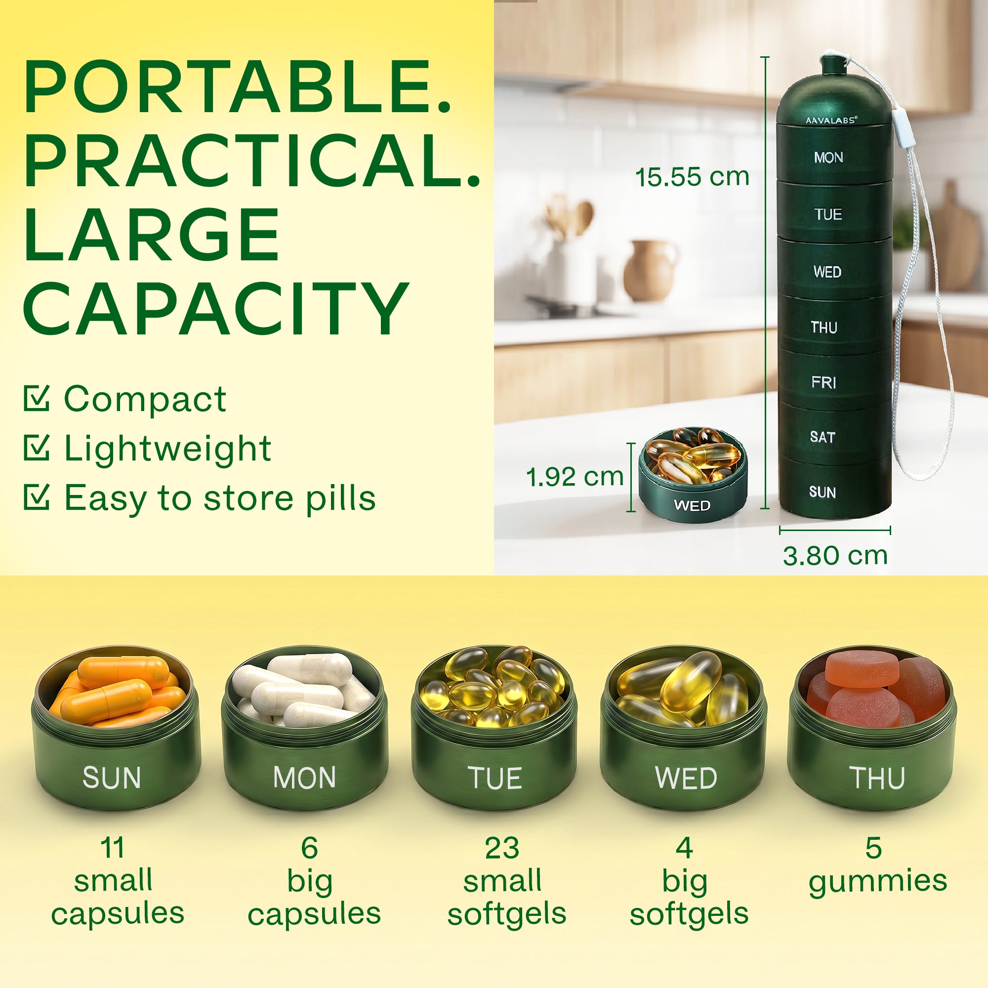PILL CASE ORGANISER