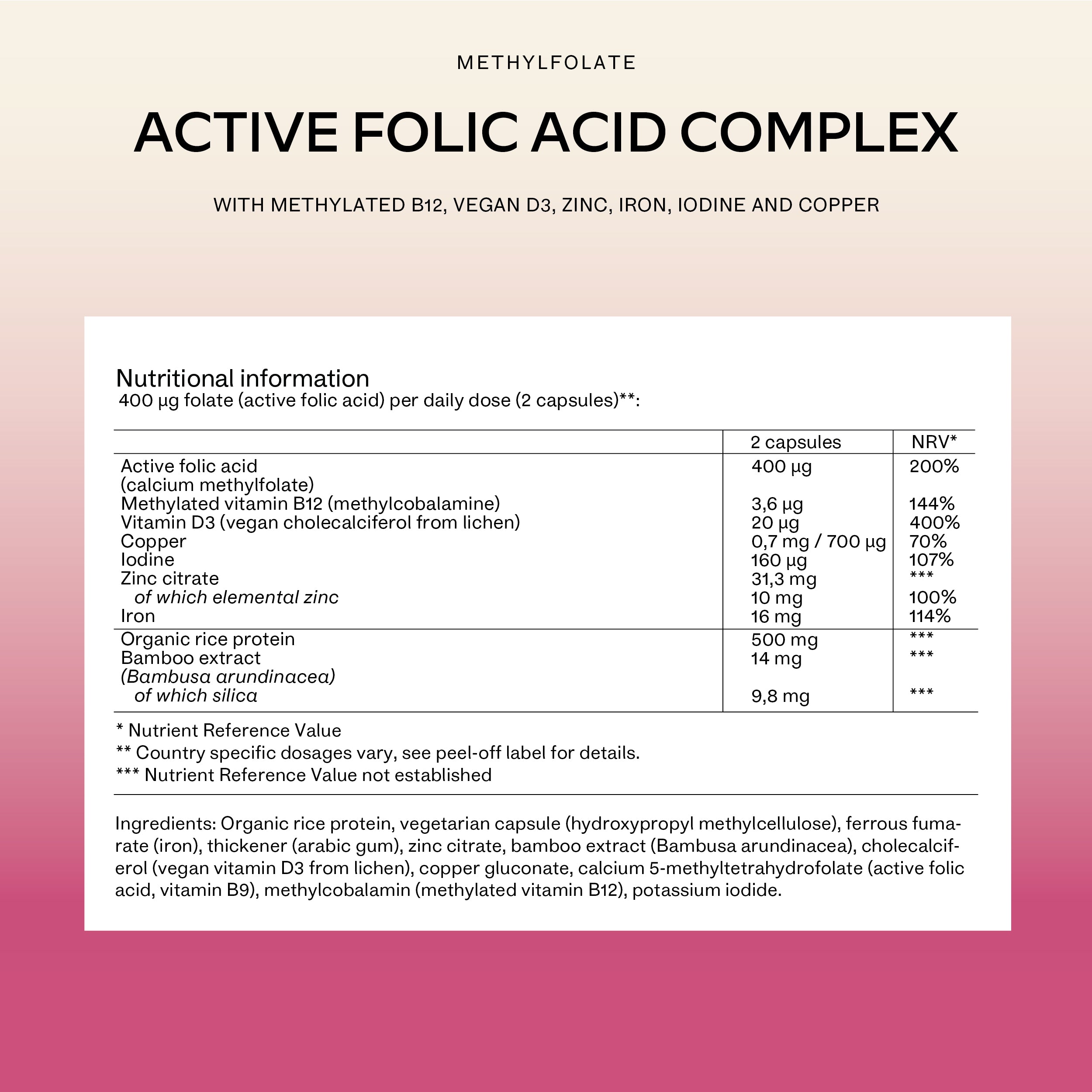 FOLIC ACID COMPLEX