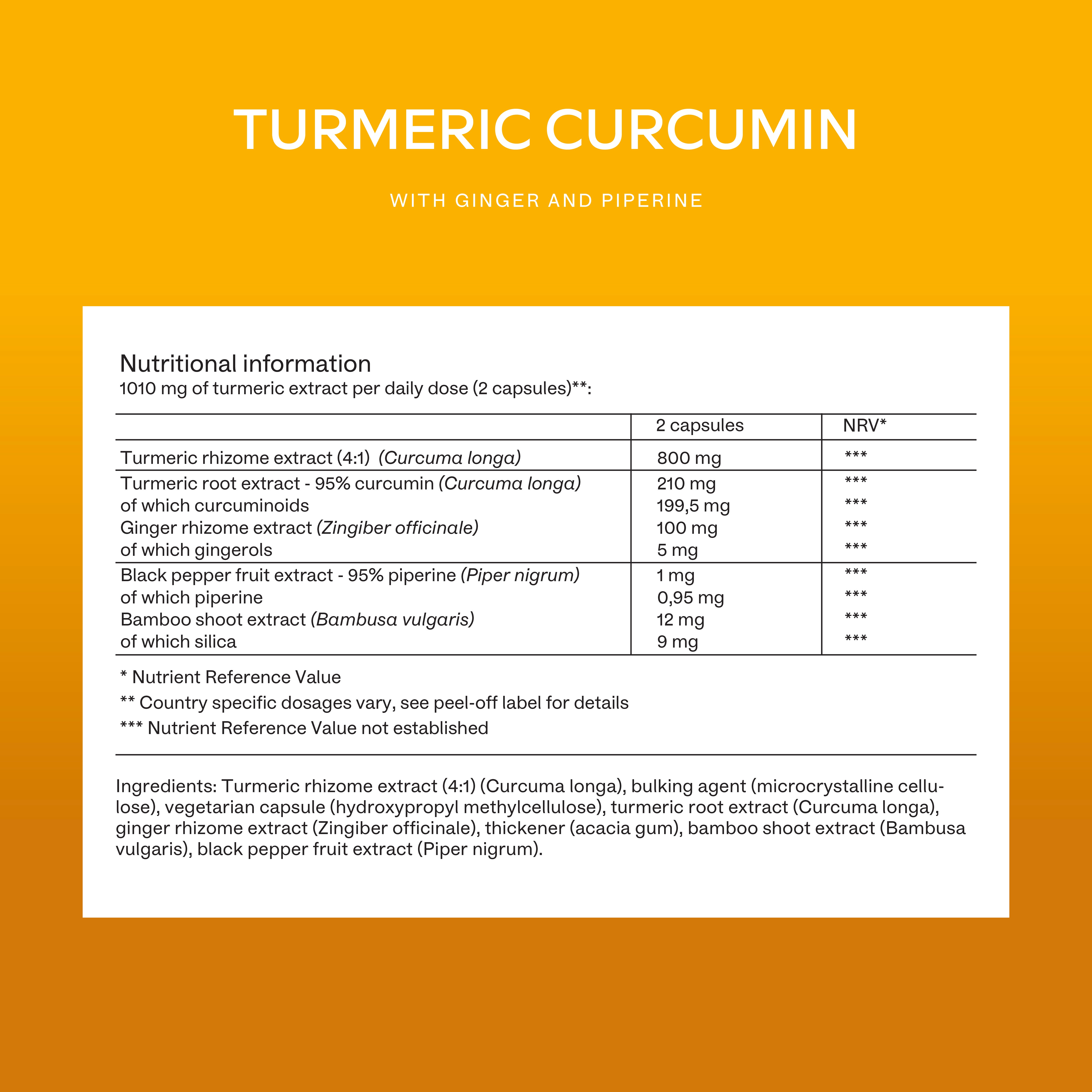 TURMERIC CURCUMIN