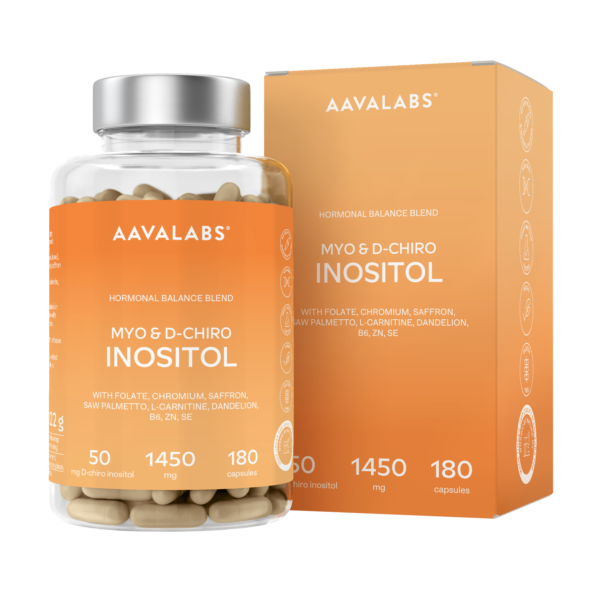 MYO & D-CHIRO INOSITOL - Aavalabs