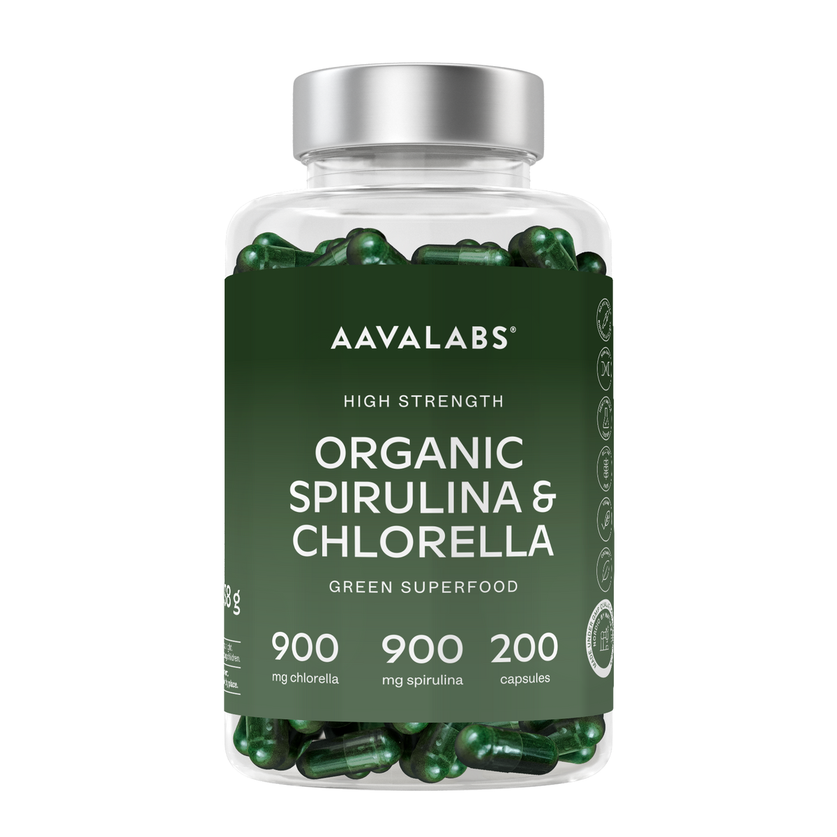 ORGANIC SPIRULINA & CHLORELLA COMPLEX