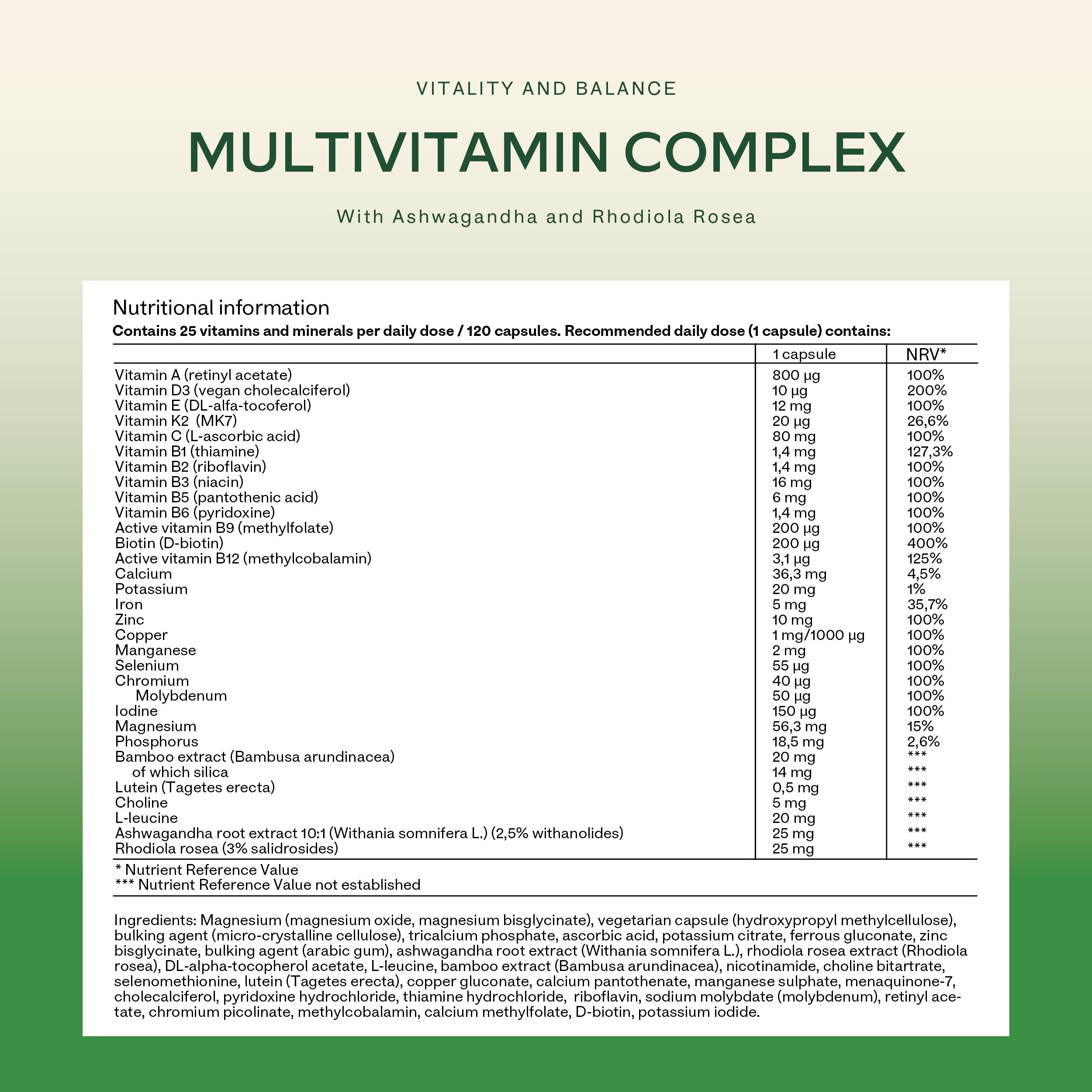 MULTIVITAMIN - Aavalabs