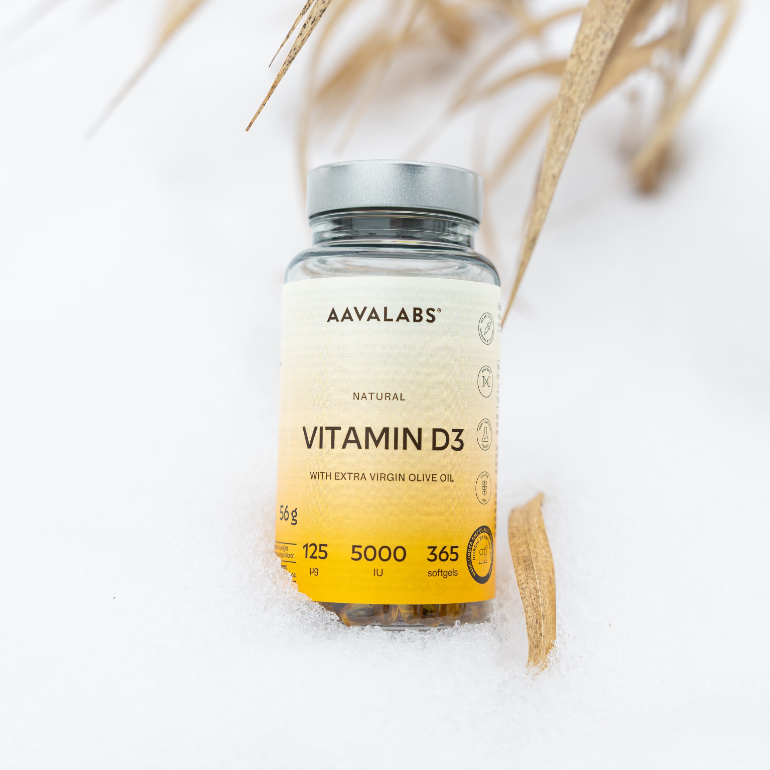 VITAMIN D3 - 5000IU - Aavalabs