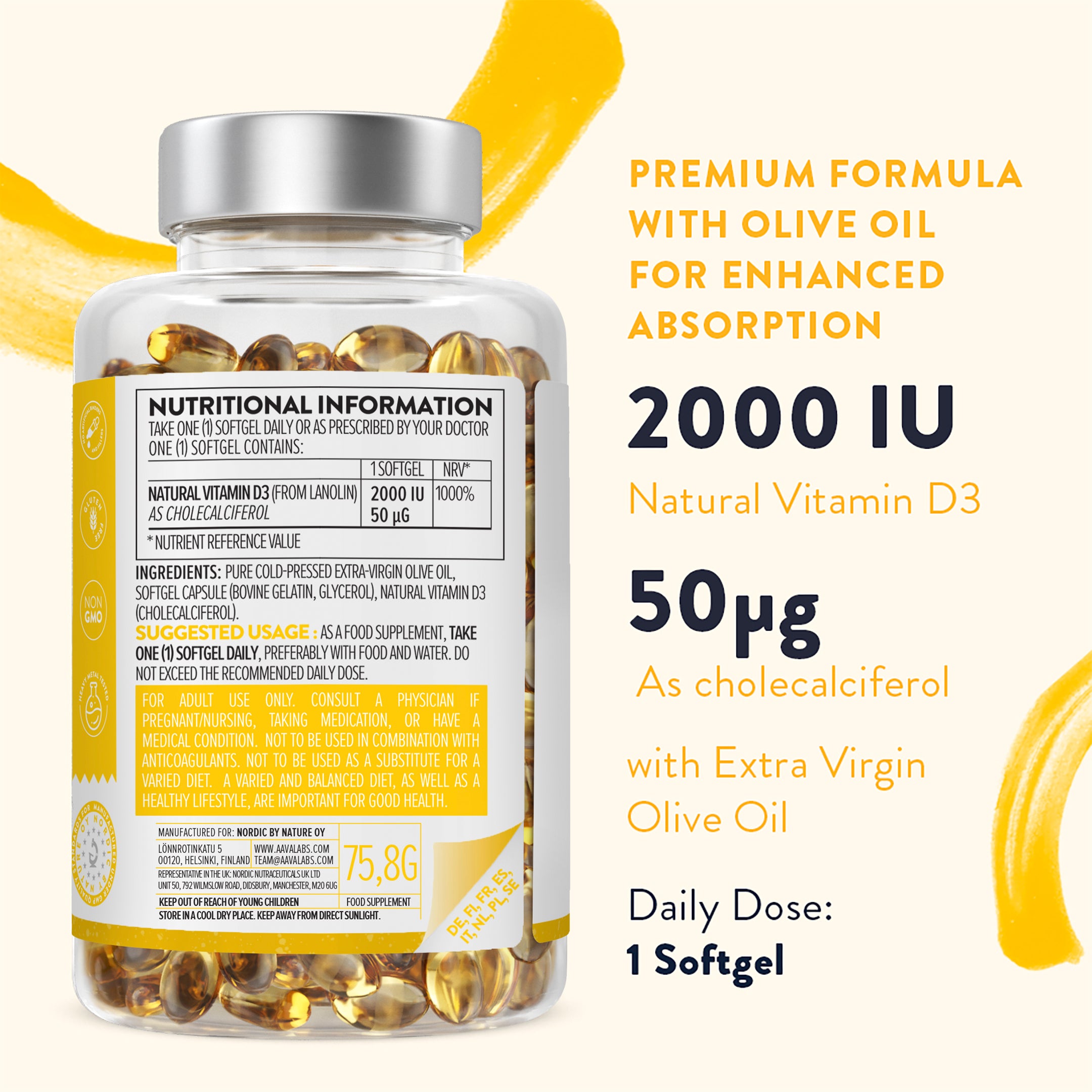 VITAMIN D3 - 2000IU