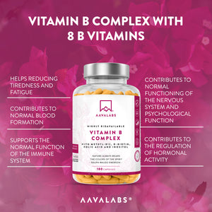 VITAMIN B COMPLEX - FRIENDS & FAMILY PACK - AAVALABS