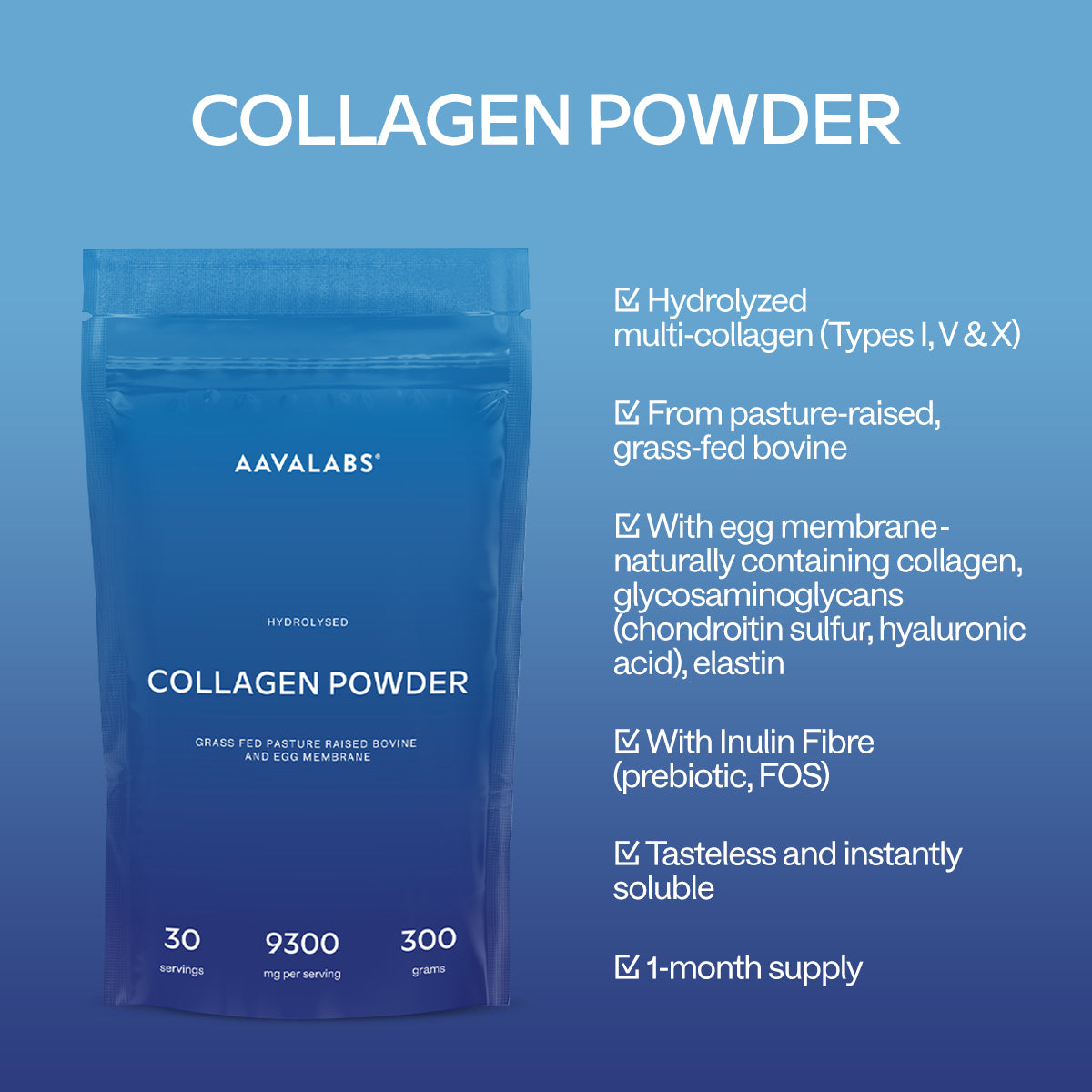 HYDROLYSED COLLAGEN POWDER