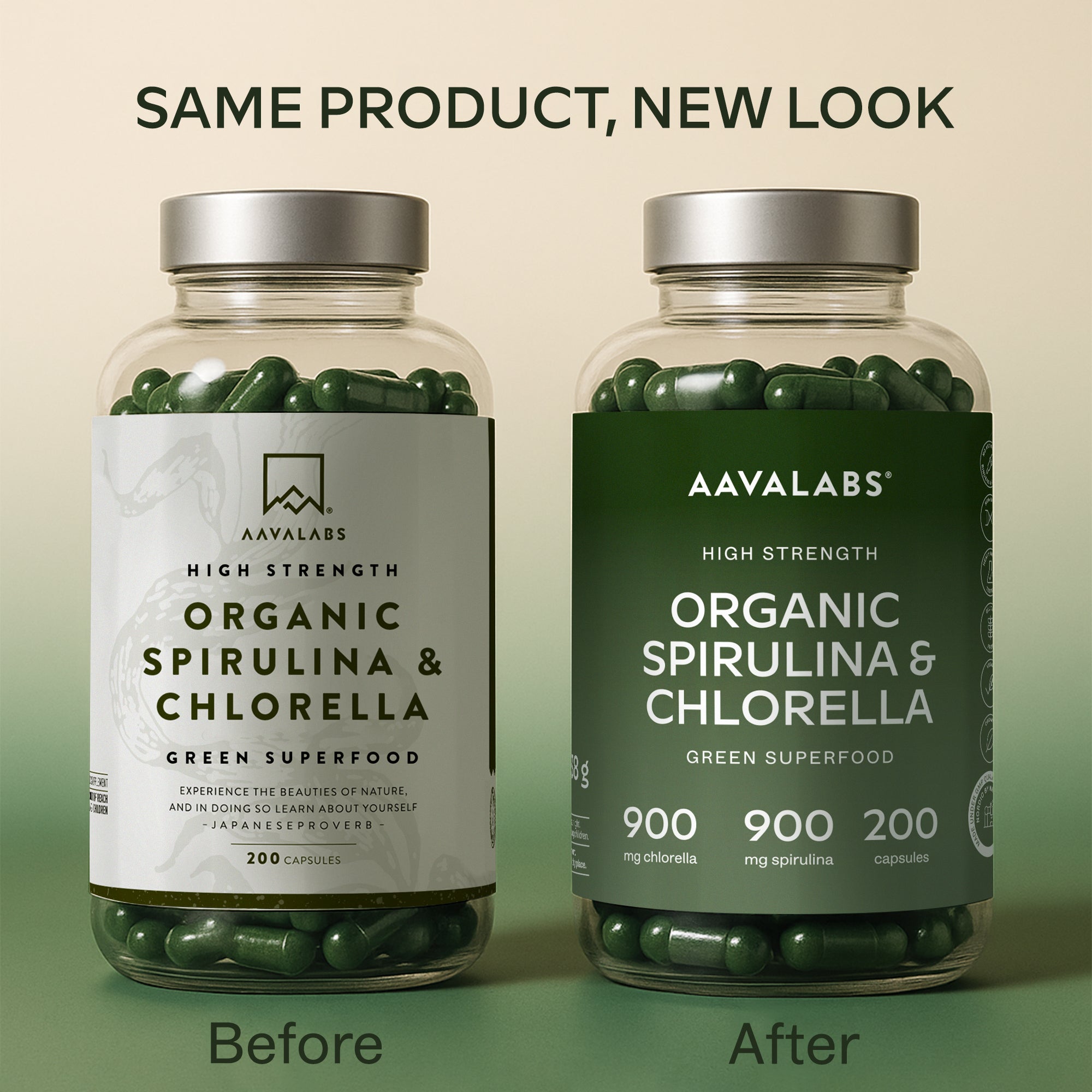 ORGANIC SPIRULINA & CHLORELLA COMPLEX