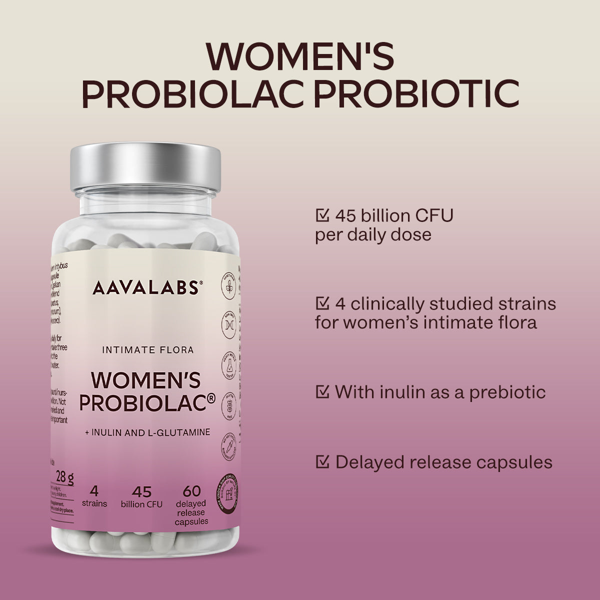 WOMEN'S PROBIOLAC PROBIOTIC