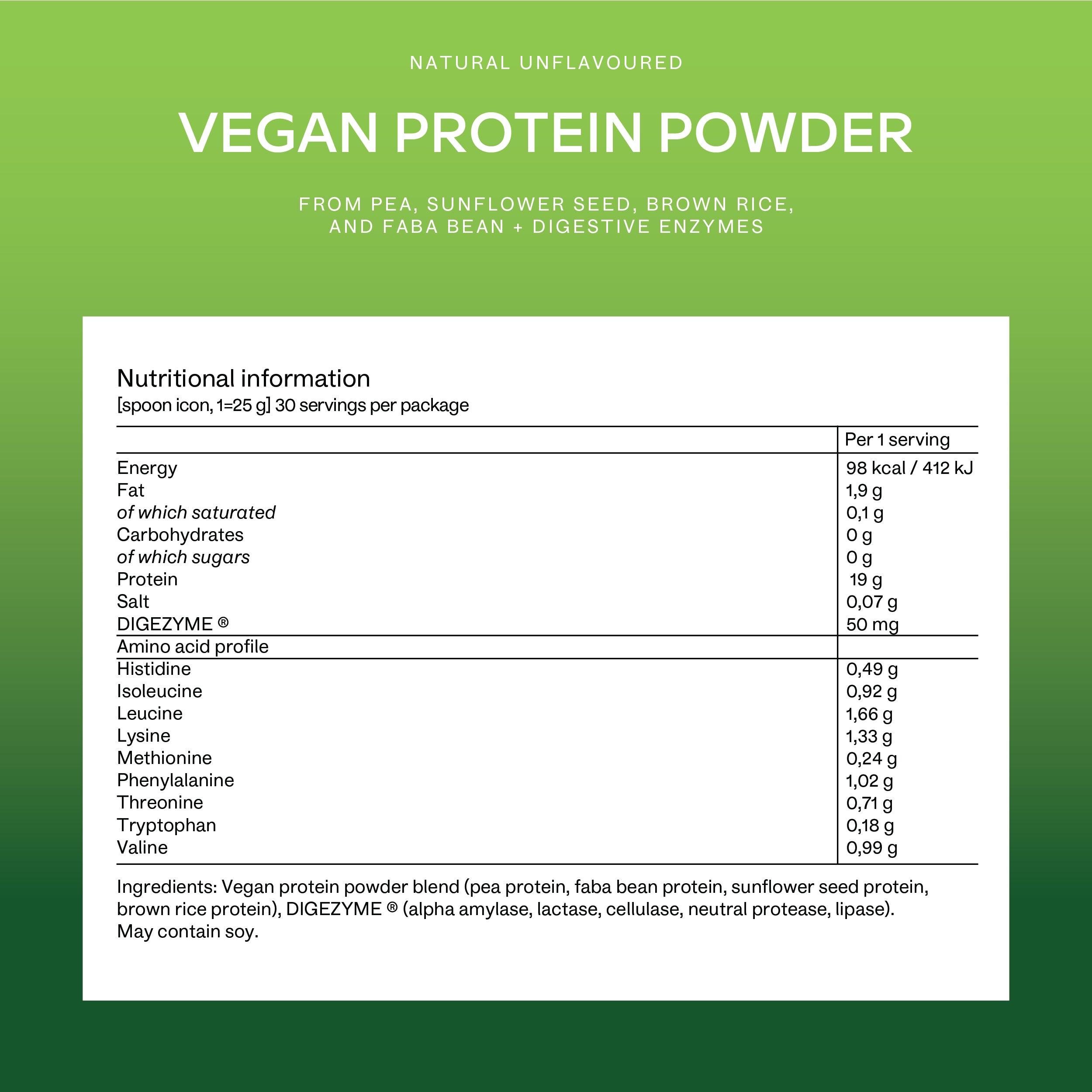 VEGAN PROTEIN POWDER - Aavalabs