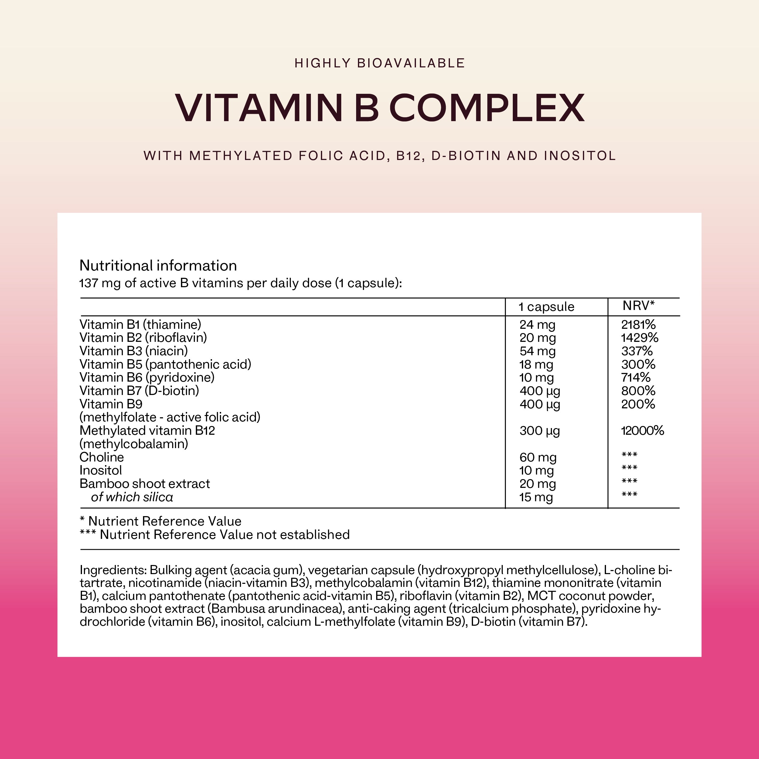 VITAMIN B COMPLEX