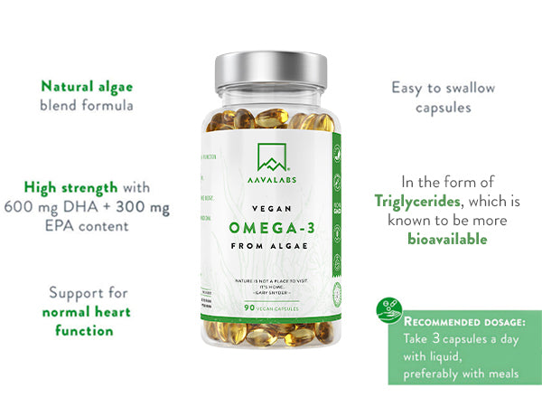 Omega 3 Vegan Omega 3 Fishoil AAVALABS