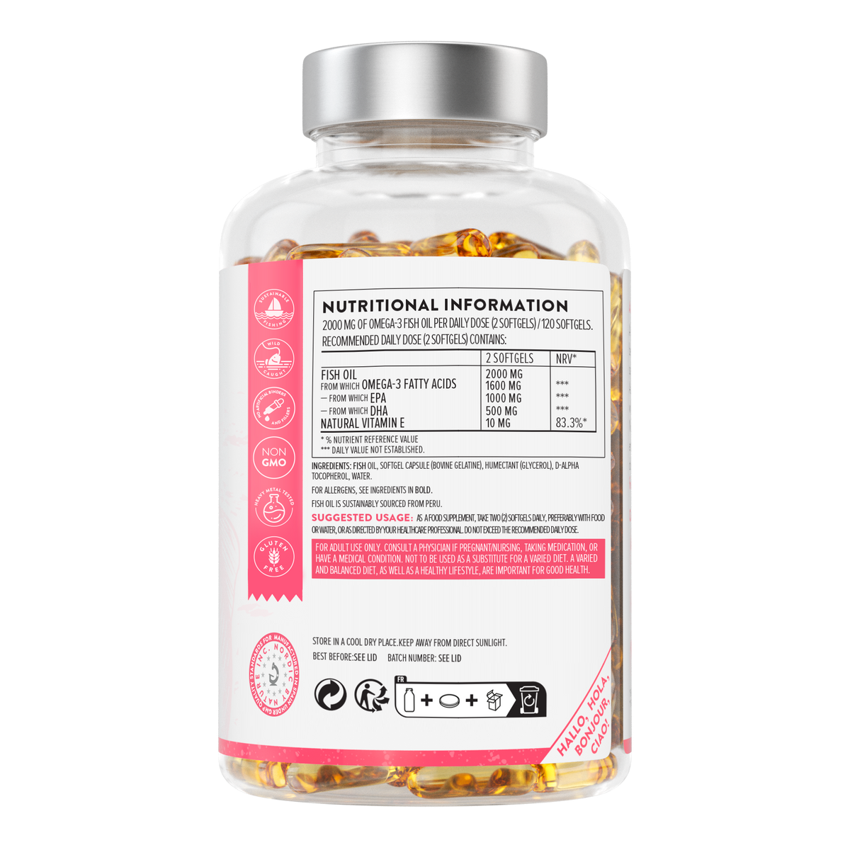 OMEGA3 FISCHÖL 6 MONATS PACK AAVALABS Aava Labs