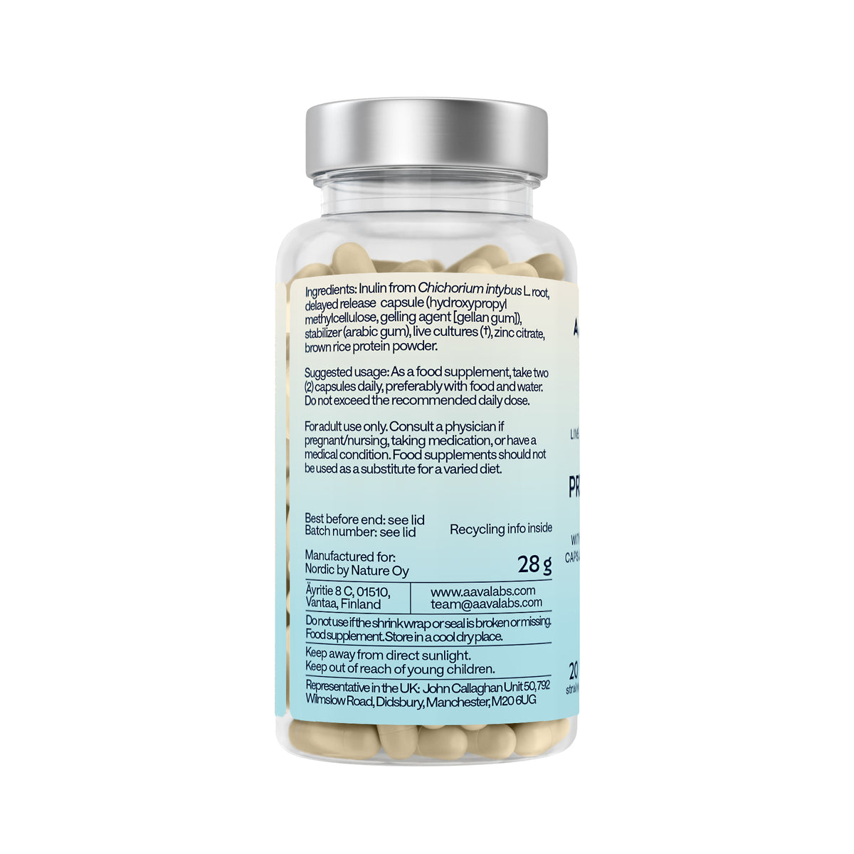 PROBIOLAC PROBIOTIC 20 STRAINS