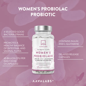 WOMEN'S PROBIOLAC PROBIOTIC  - FRIENDS & FAMILY PACK - AAVALABS