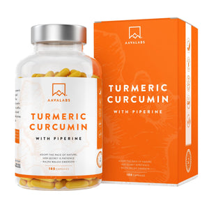 CURCUMIN TURMERIC - 6 MONTH PACK - AAVALABS