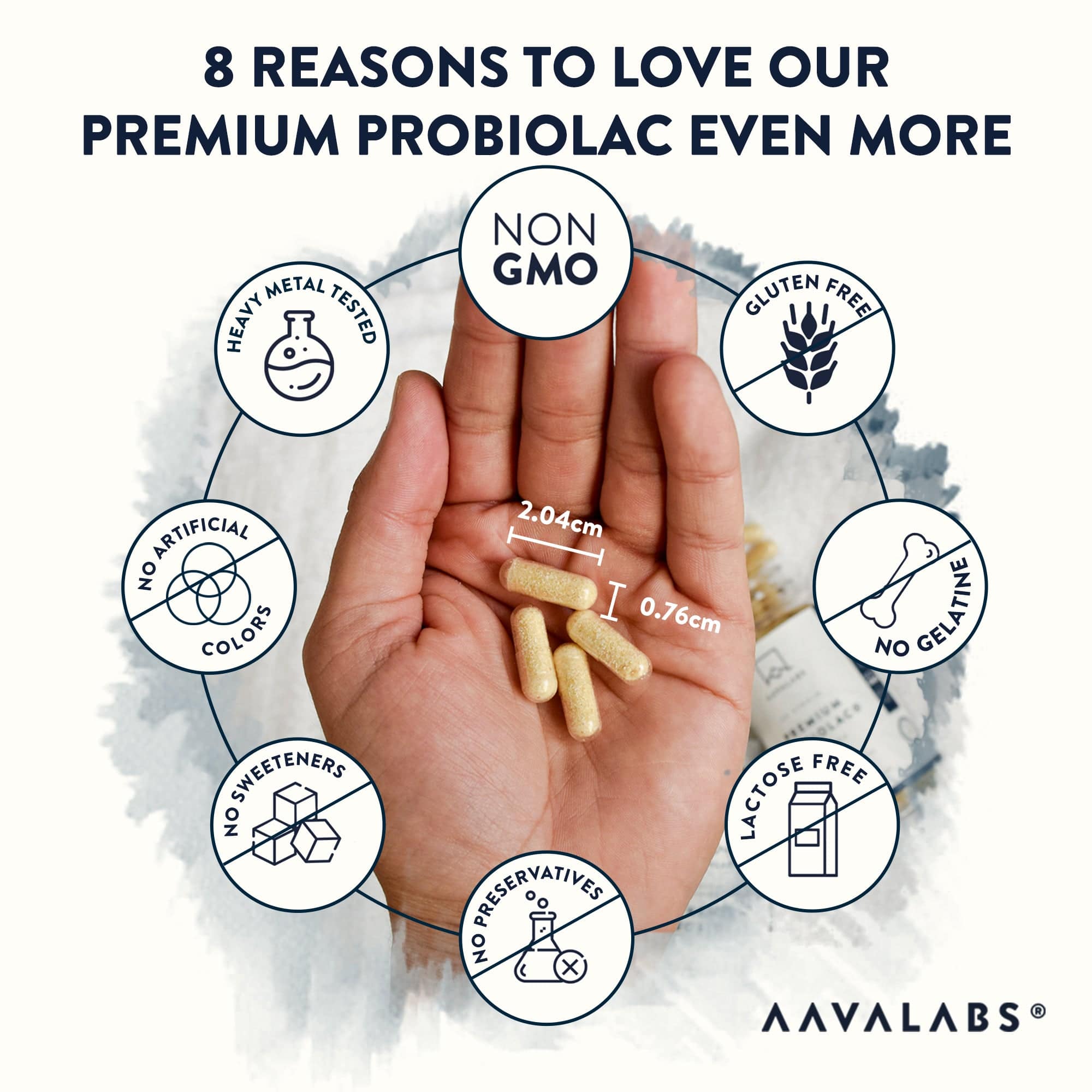 PREMIUM PROBIOLAC PROBIOTIC - 6 MONTH PACK - AAVALABS