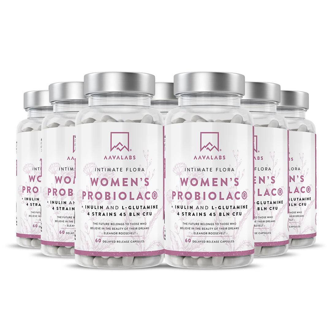 Bottles of Women Probiolac Probiotic - AAVALABS