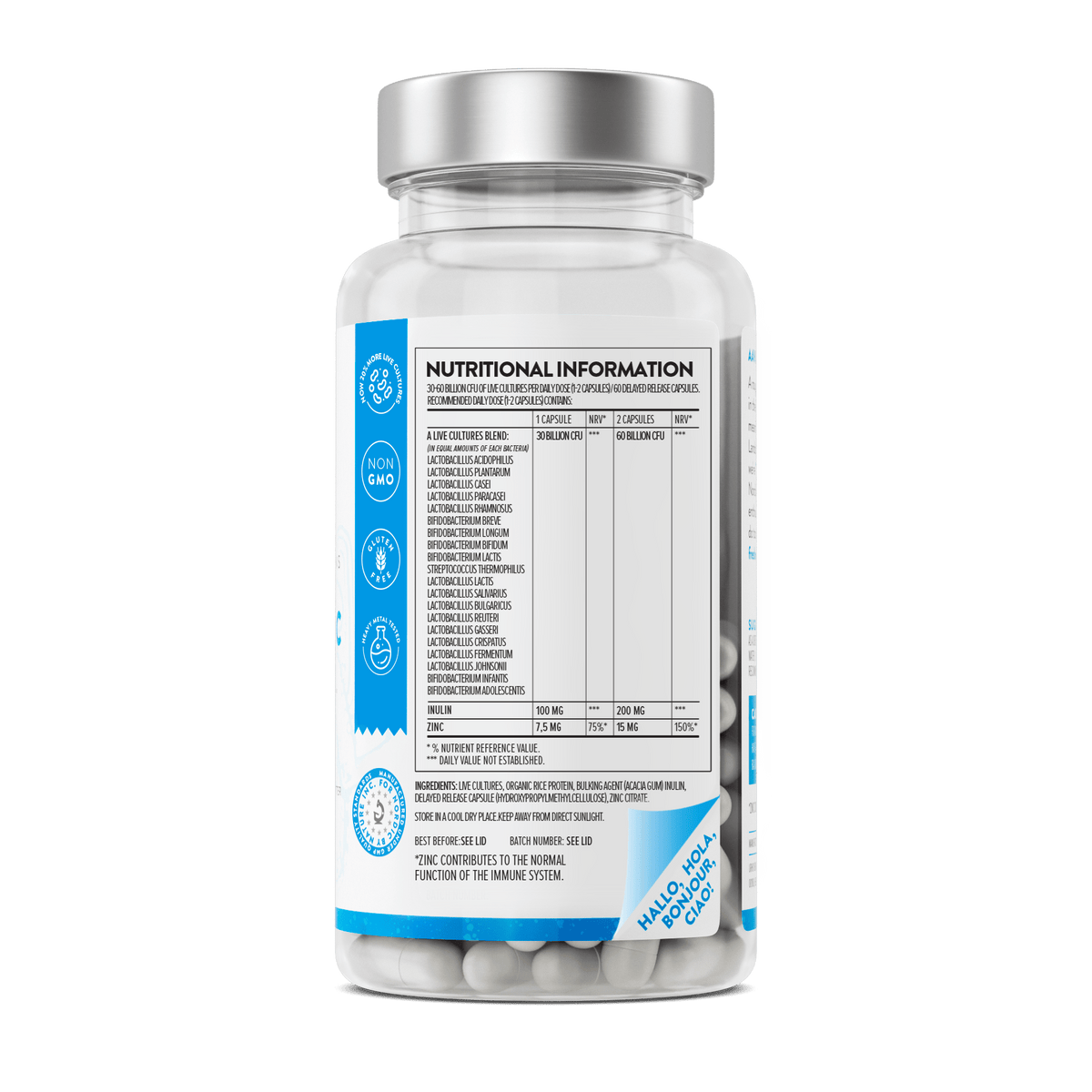 Pro Biolac Probiolac Complejo de Cultivos Probióticos | AAVALABS