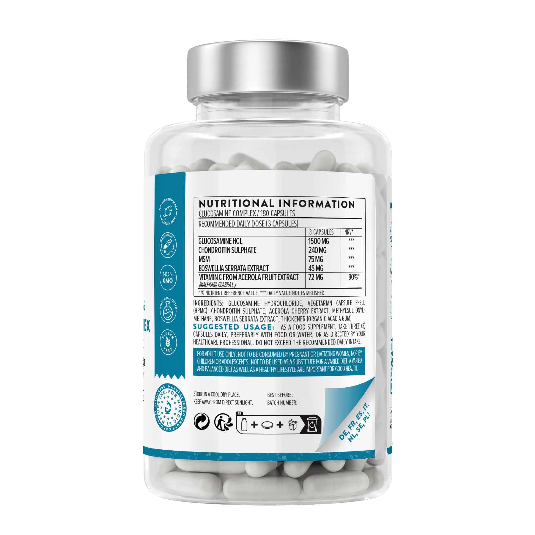 Glucosamine Complex with Chondroitin & MSM AAVALABS