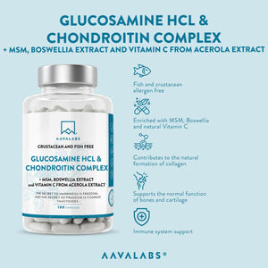 Glucosamine HCL & Chondroitin Complex with additional ingredients 