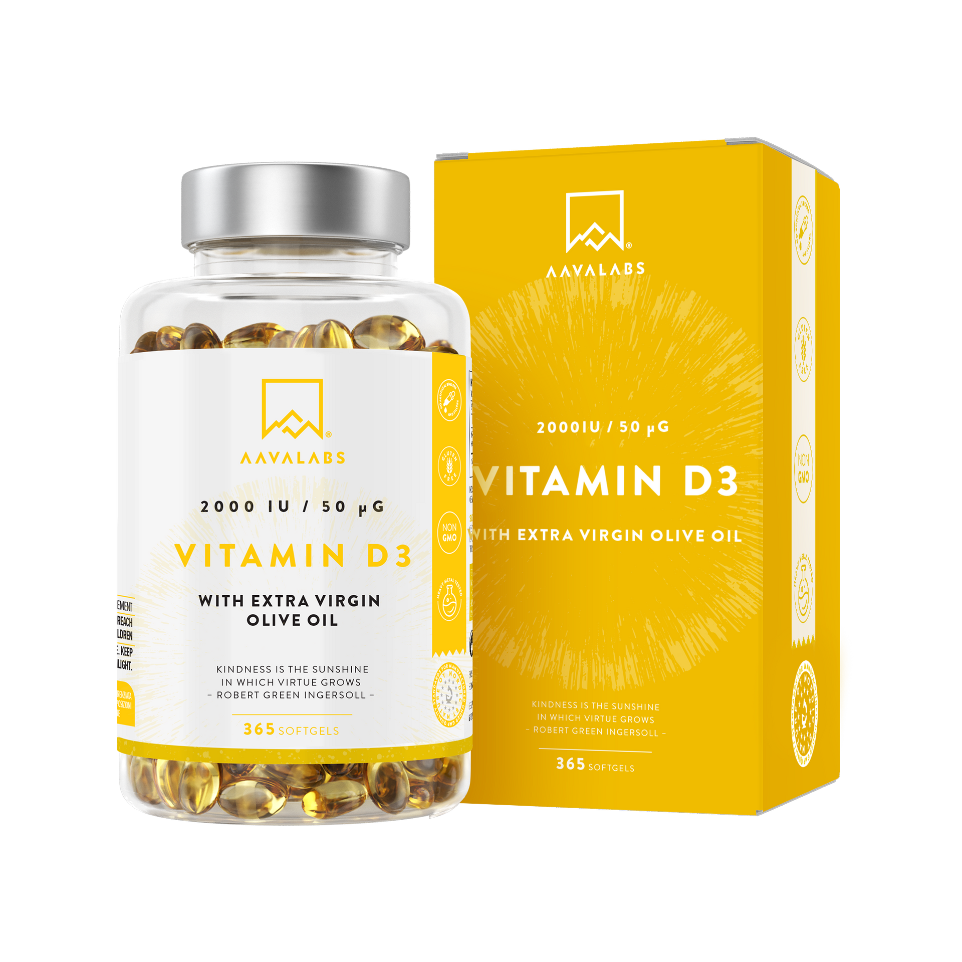 VITAMIN D3 - 2000IU