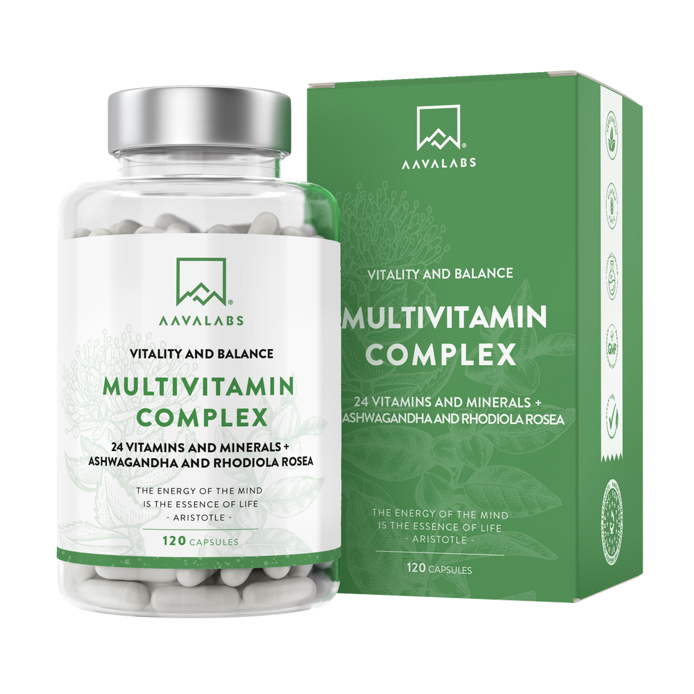 Multivitamin complex 24 vitamins minerals aavalabs